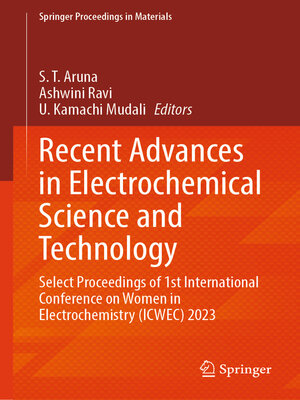 cover image of Recent Advances in Electrochemical Science and Technology